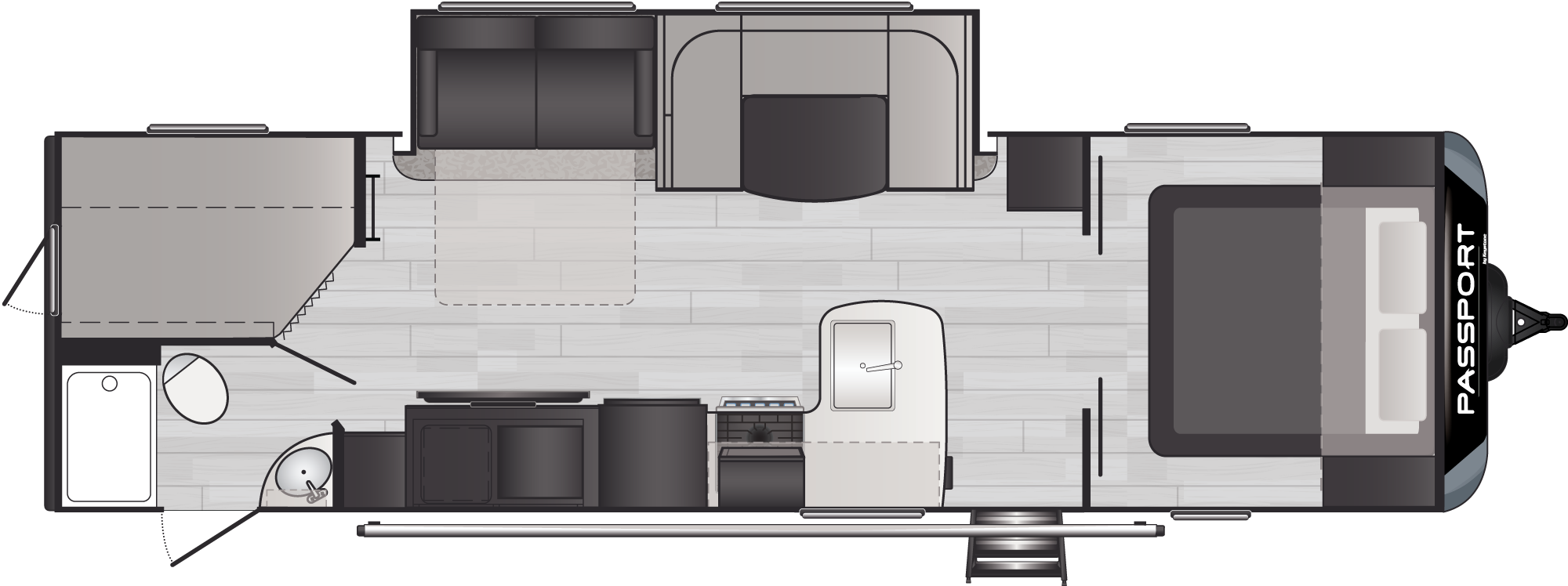 Passport Gt 2951BHWE floorplan