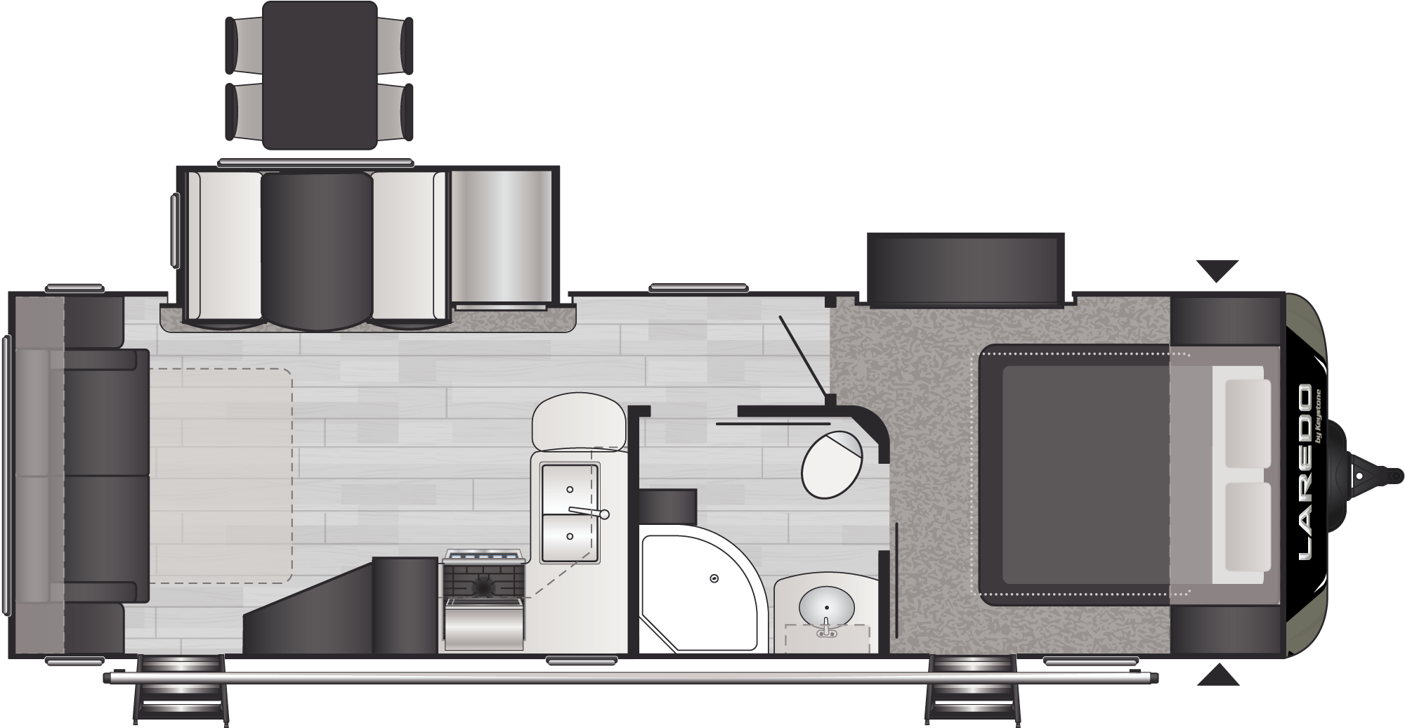 Laredo 275RL floorplan