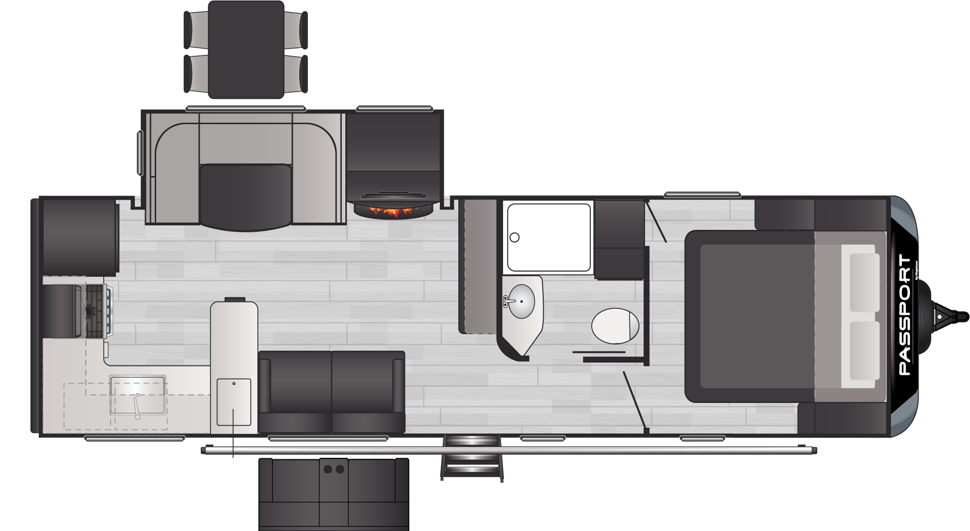 Passport Gt 2704RK floorplan