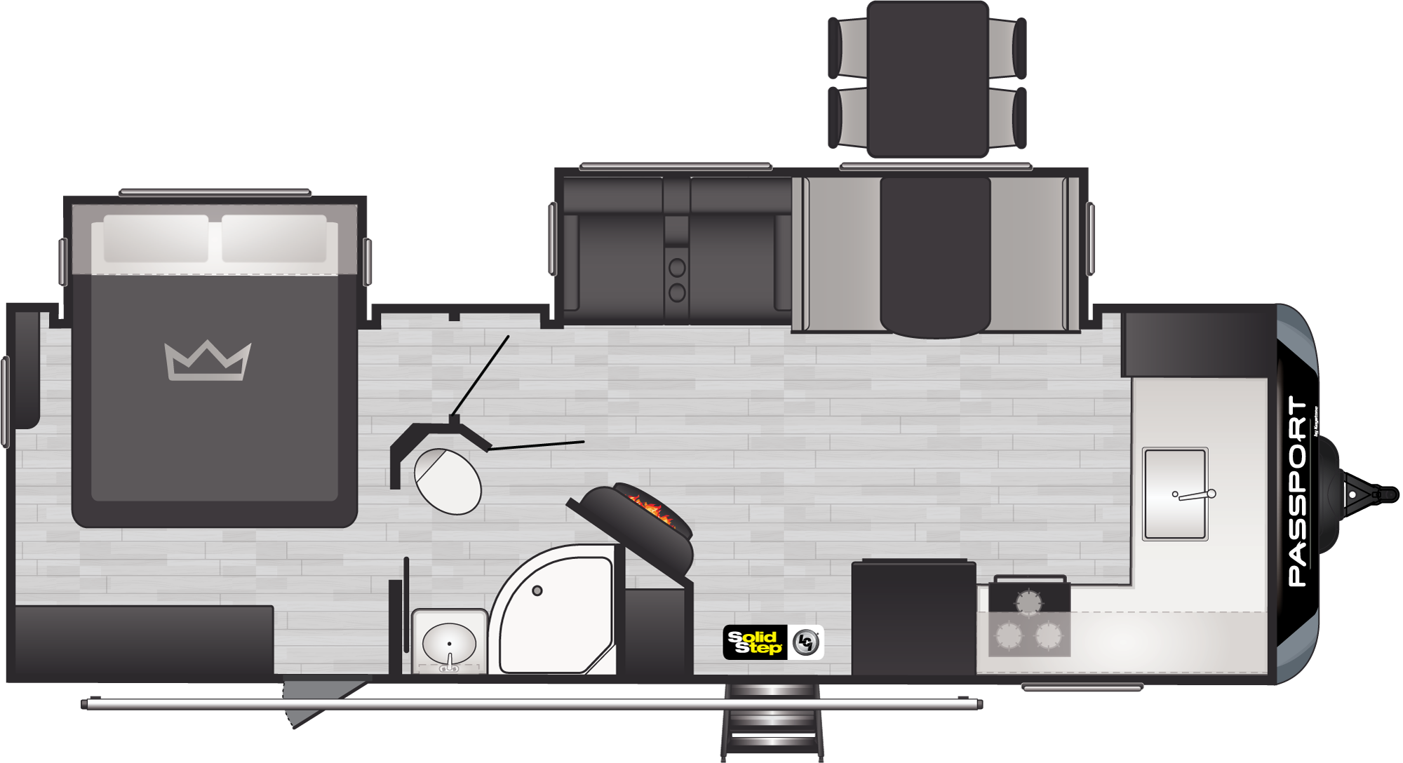 Passport Gt 2600FKWE floorplan