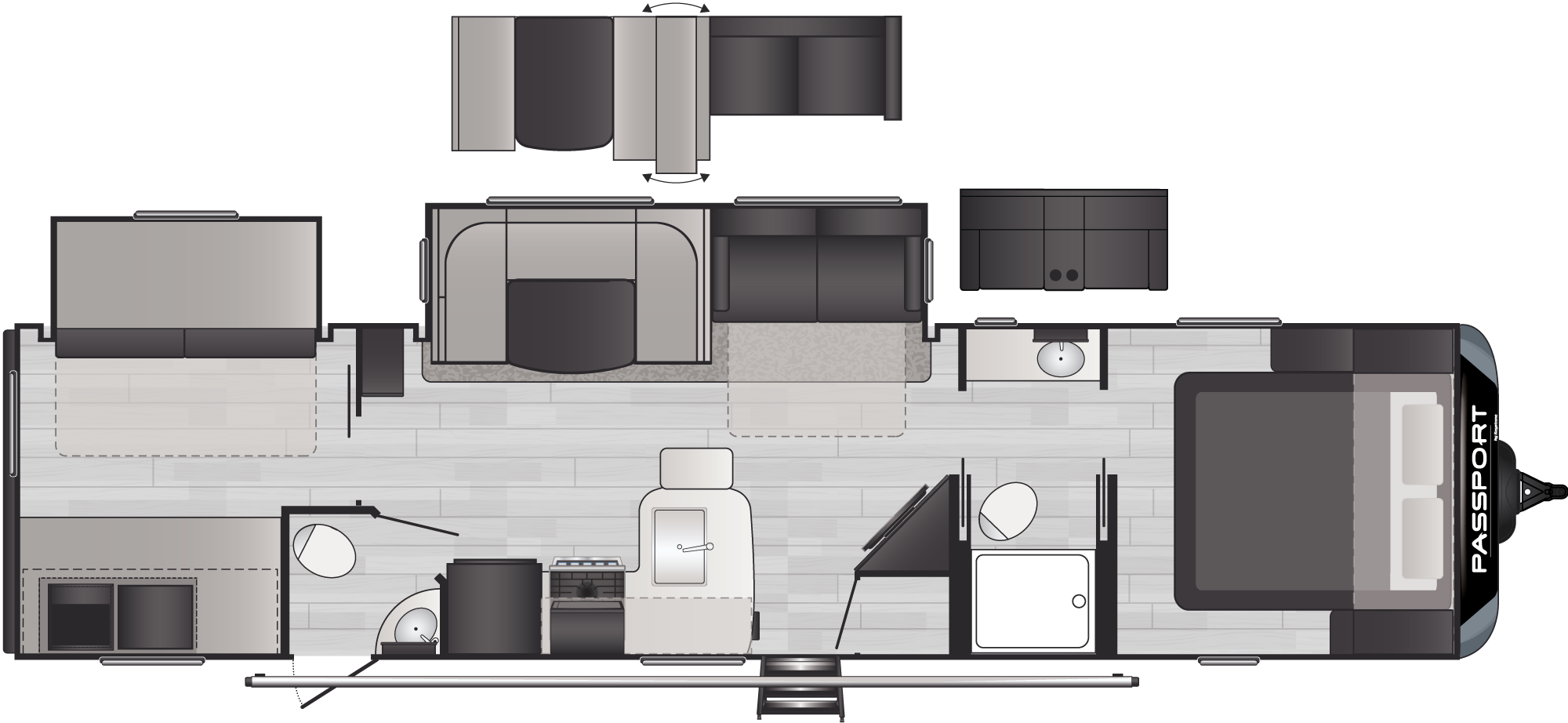 Passport Gt 3352BH floorplan