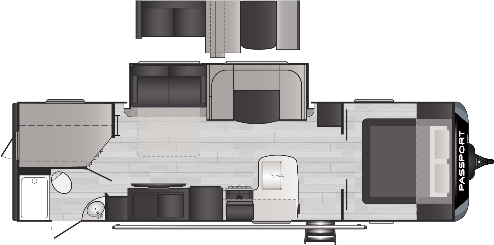 Passport Gt 2951BH floorplan