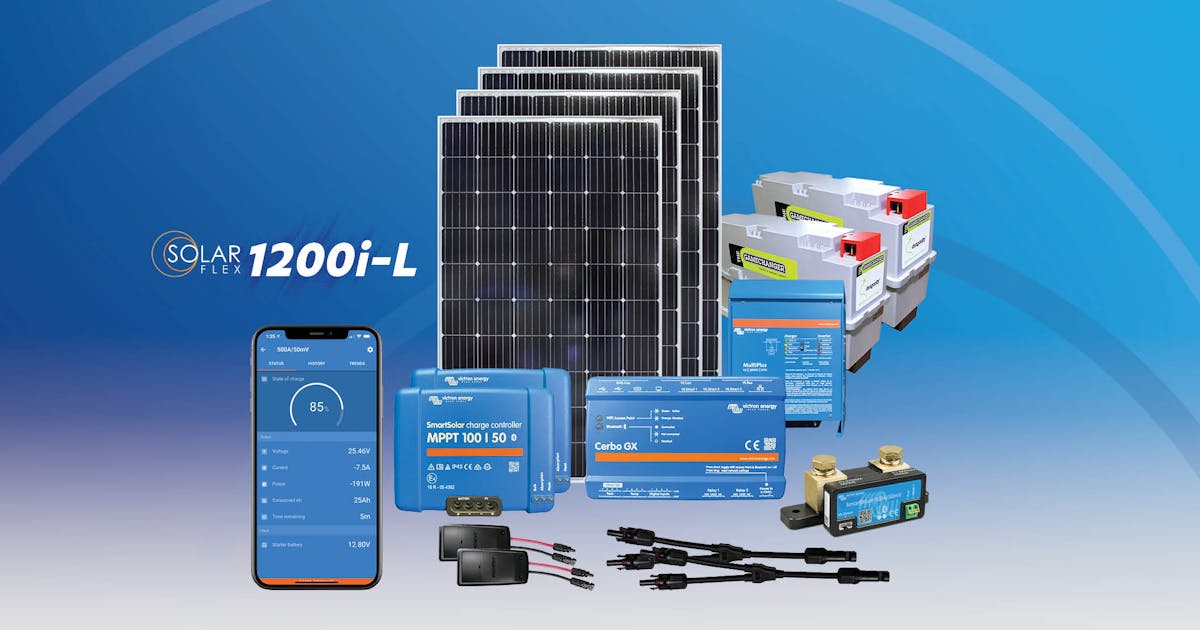 Master Your Adventure with the SolarFlex 1200i-L System for Keystone RV ...