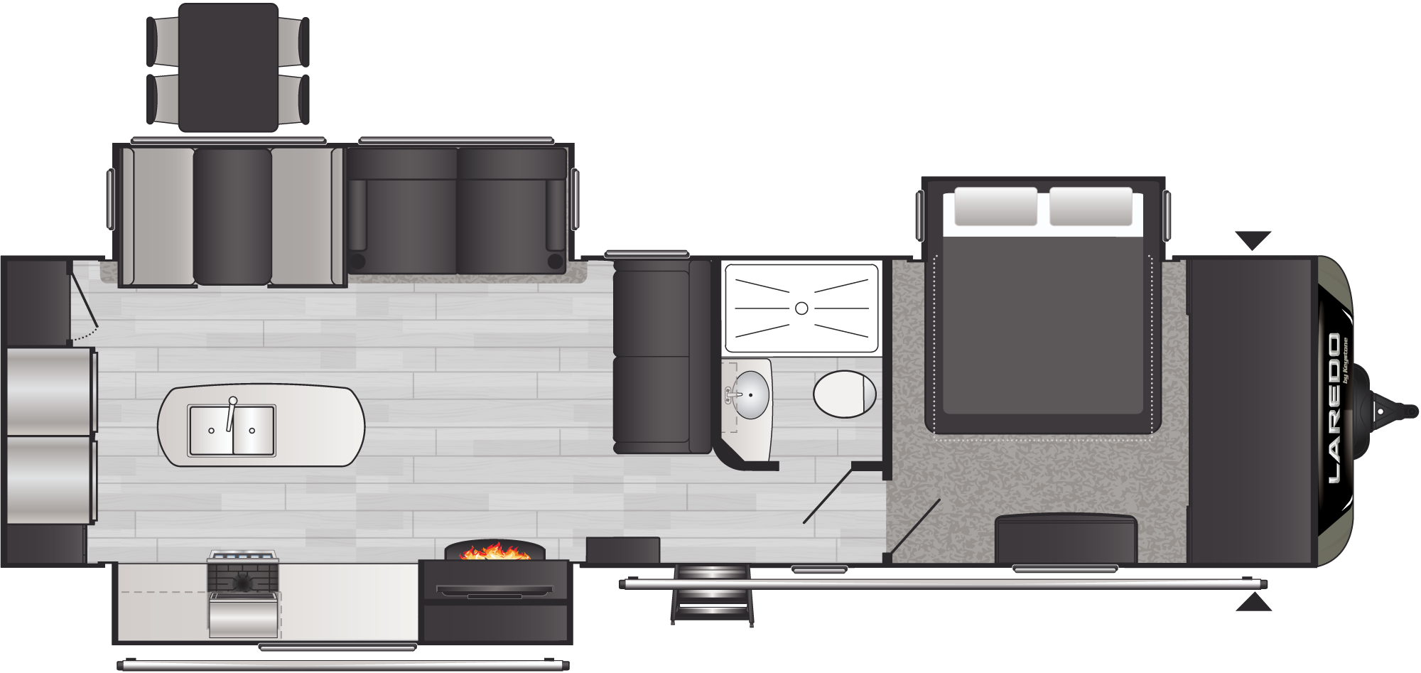 Laredo 335MK floorplan