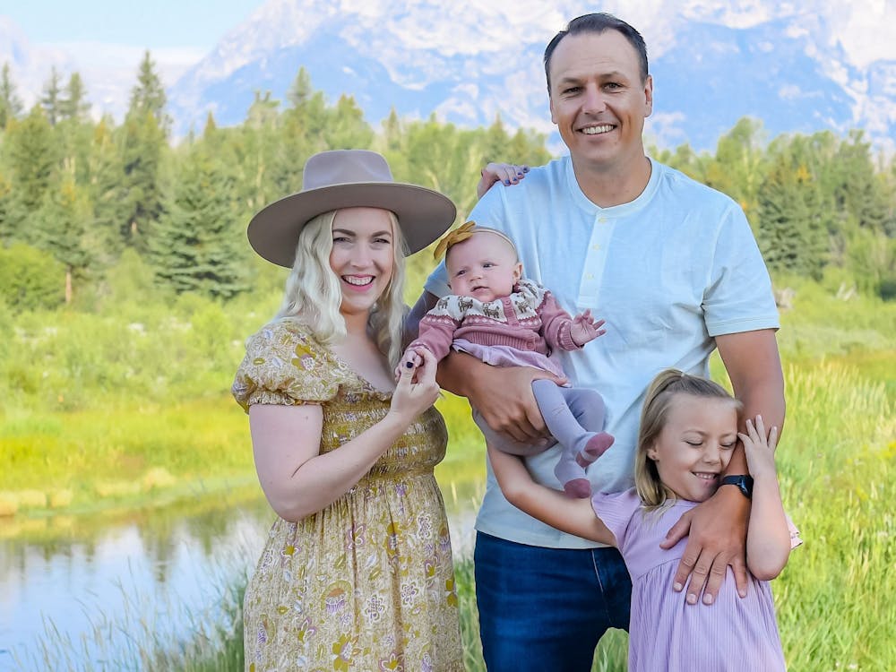 Sarah and family