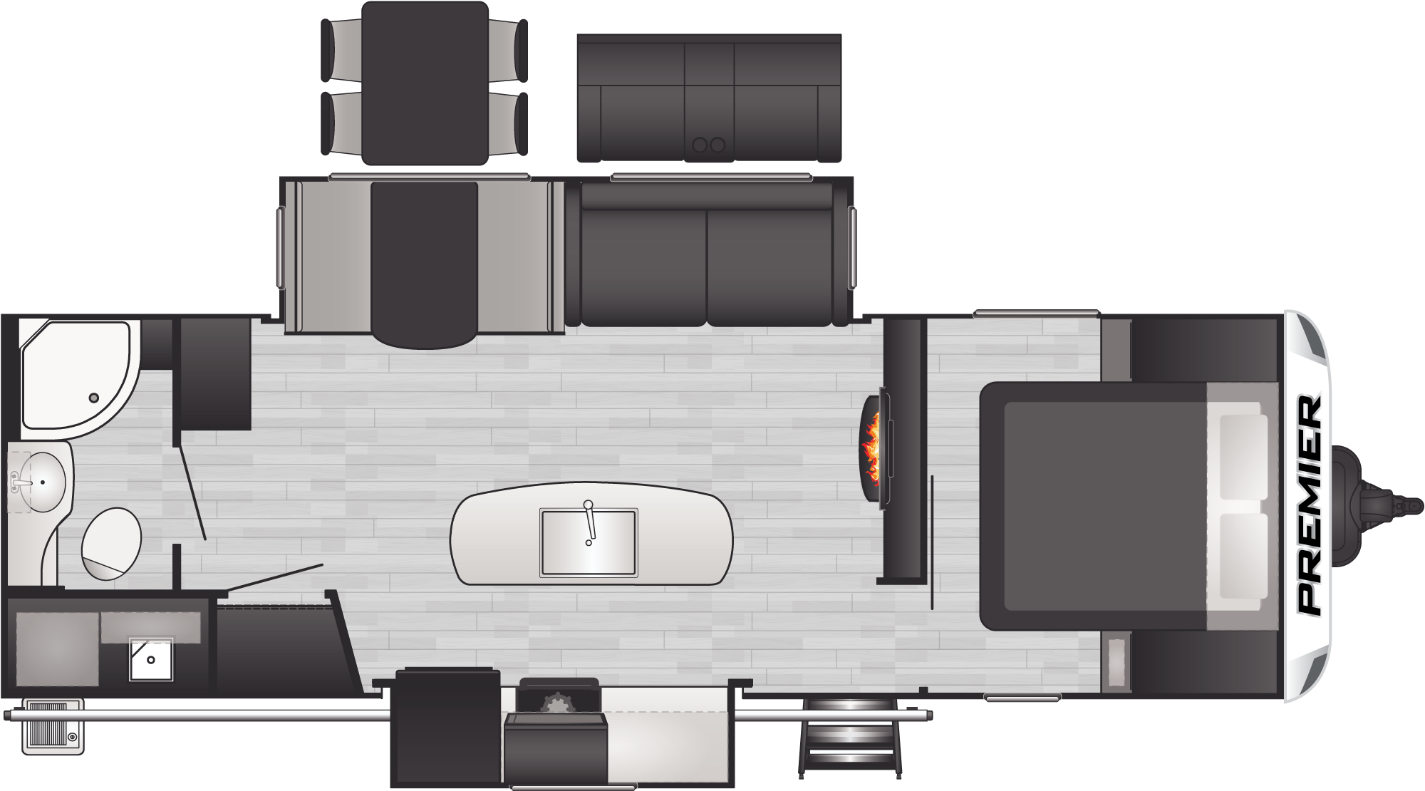 Premier 26RBPR floorplan
