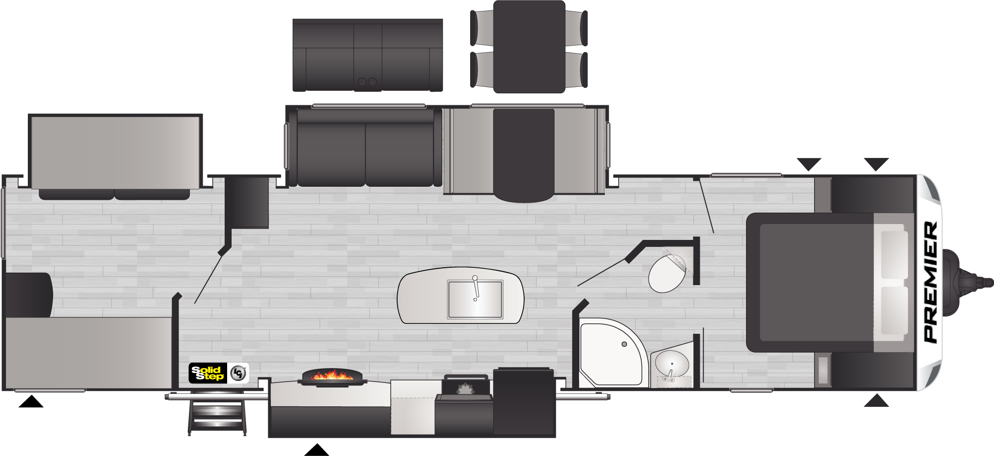 Premier 34BIPR floorplan