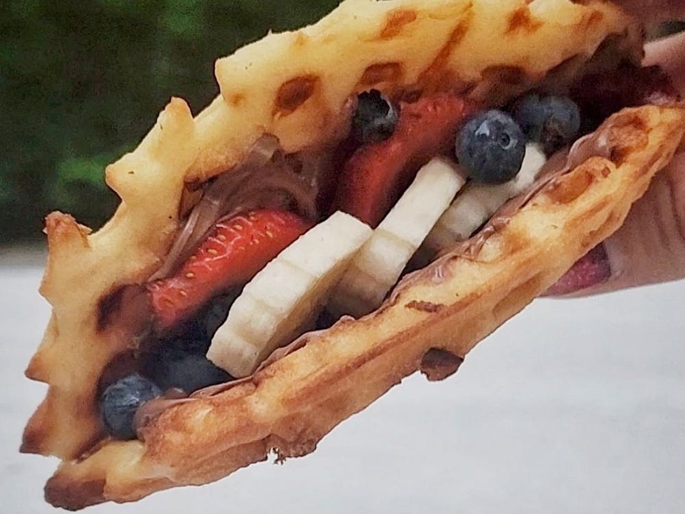 Campin Erin Sweet Treat Fruit Waffle