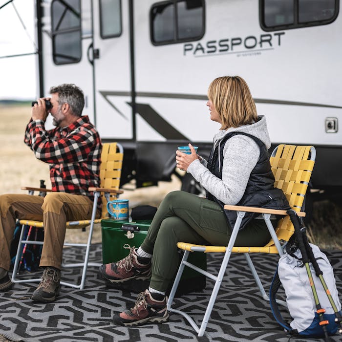 Couple with Passport