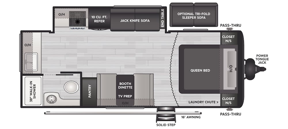 Hideout 22MLS Floorplan