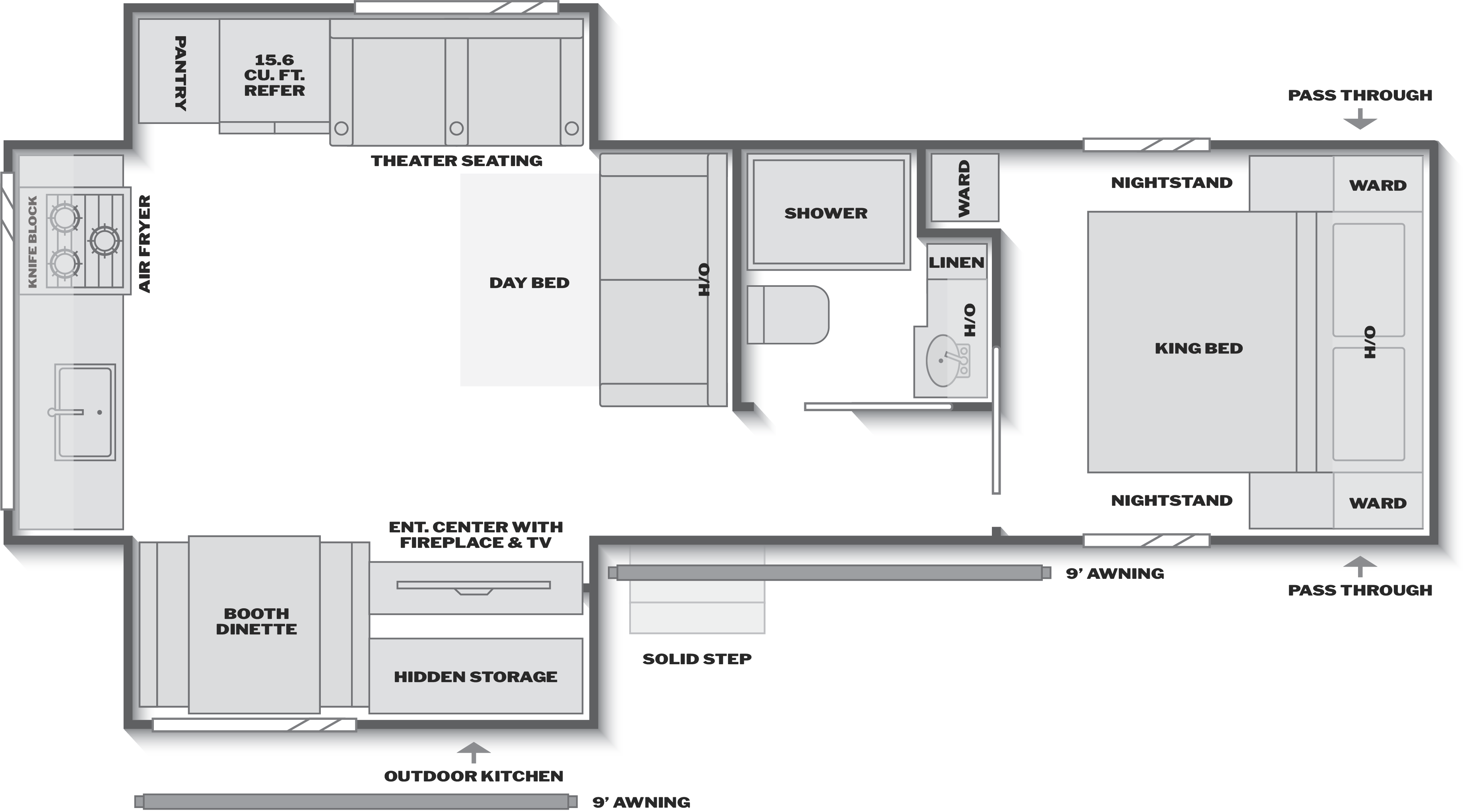 Coleman Lantern 28RKS floorplan