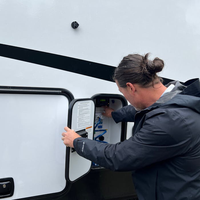 Preparing to de-winterize Arcadia RV