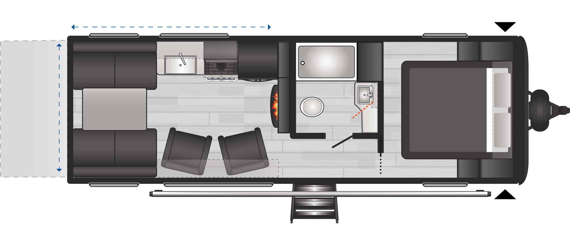 Coleman Archives 251TQ floorplan