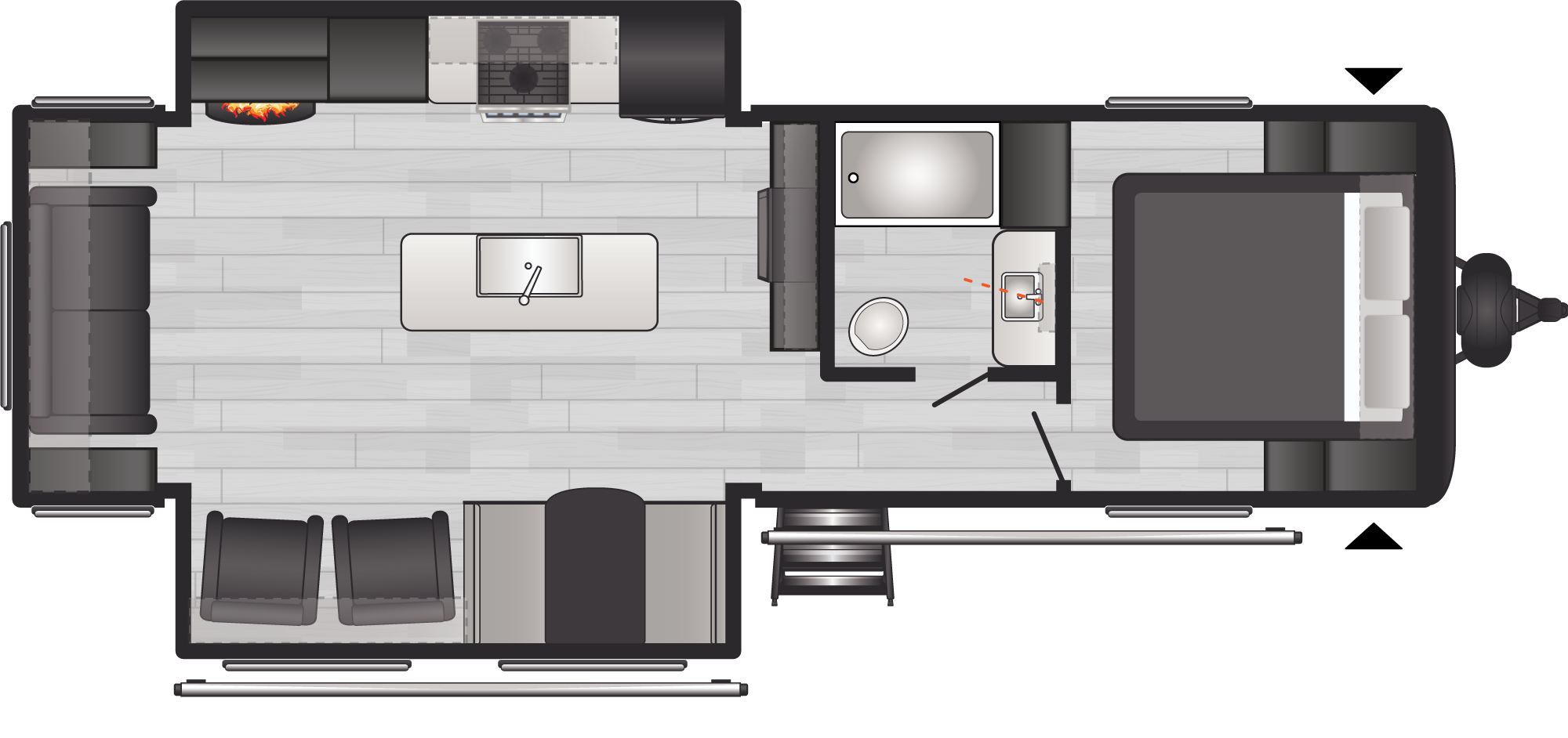 Coleman Archives 2955RL floorplan