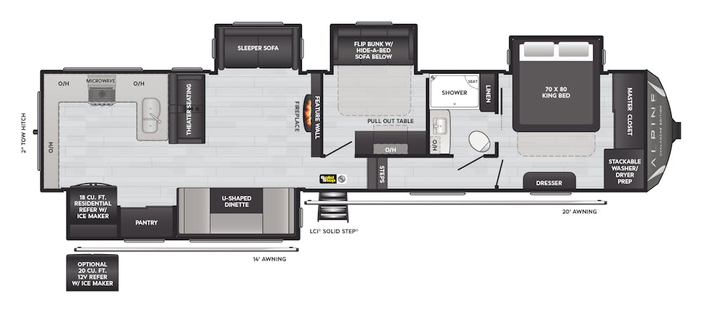 Alpine Avalanche Edition 379MB Floorplan Drawing