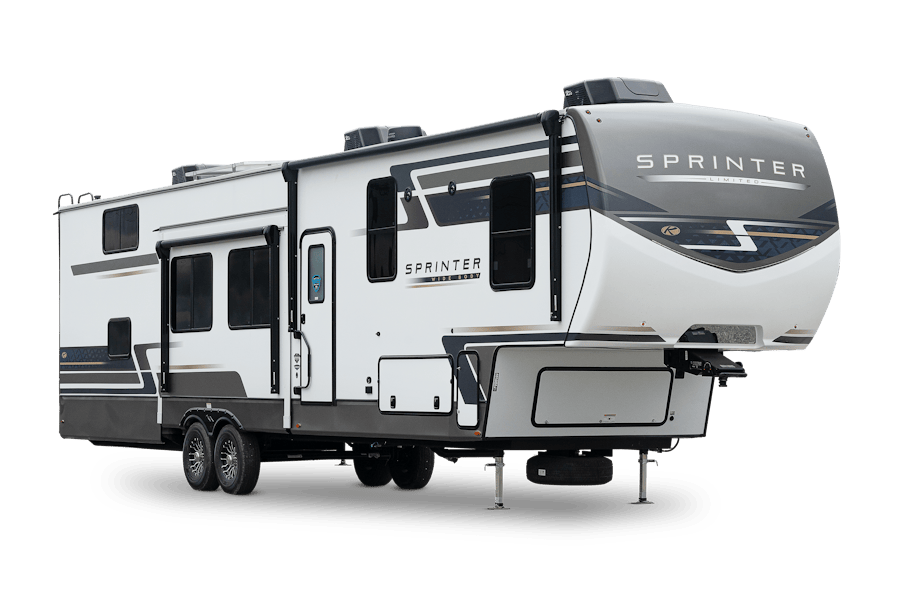 Sprinter Premium Fifth Wheels - Model 3920DSL Floorplan - Keystone RV