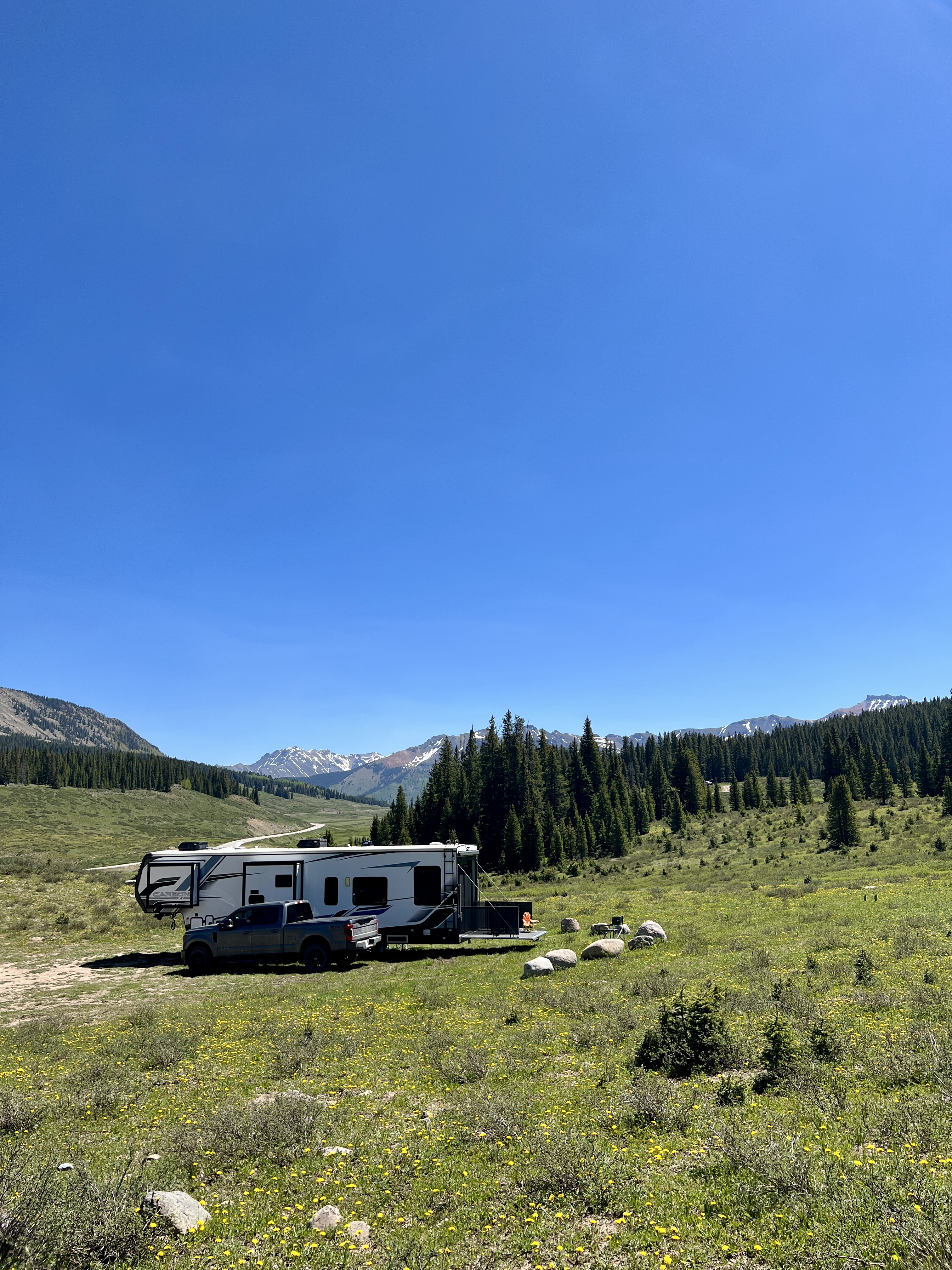Carbon outside of Lizard Head Pass, Colorado