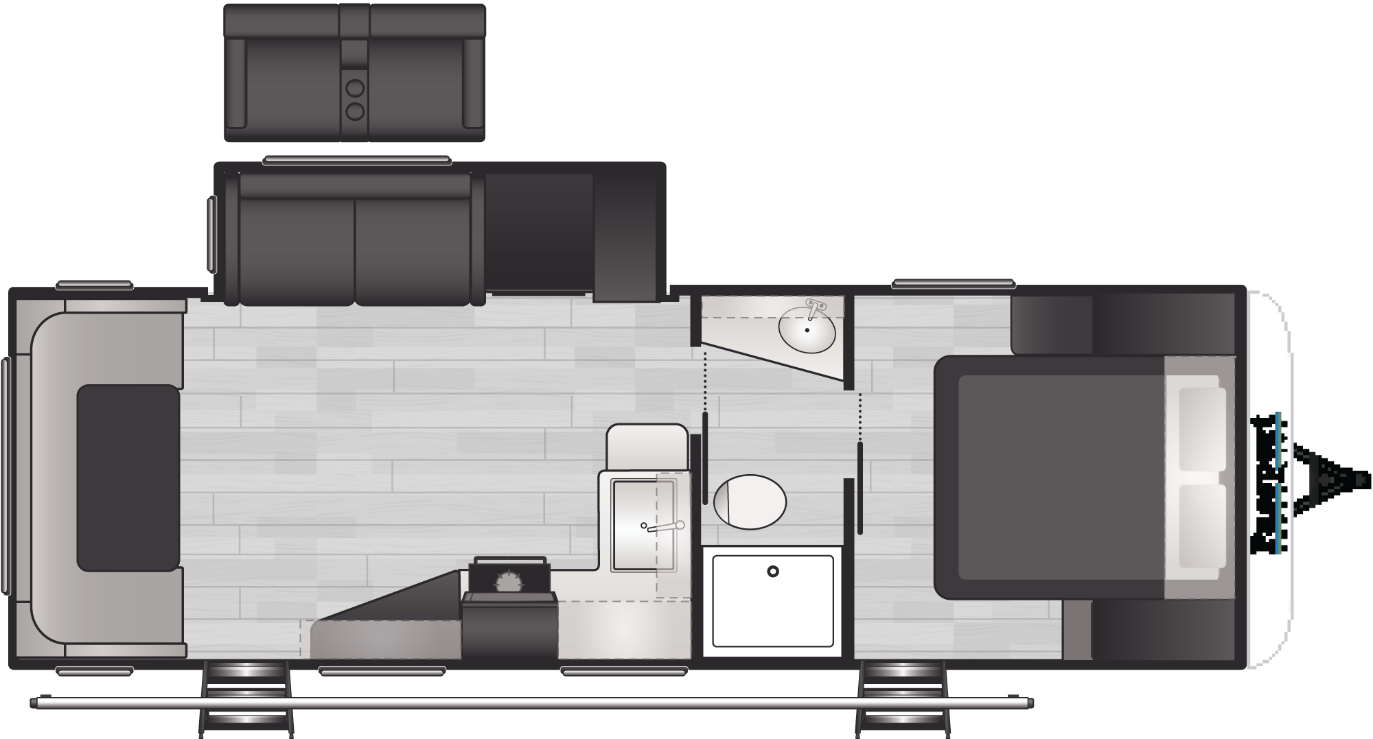 Passport Super Light 253RD floorplan
