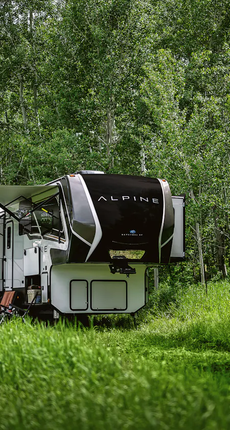 Alpine Luxury Fifth Wheel RVs - Built for Long Haul Travel - Keystone RV