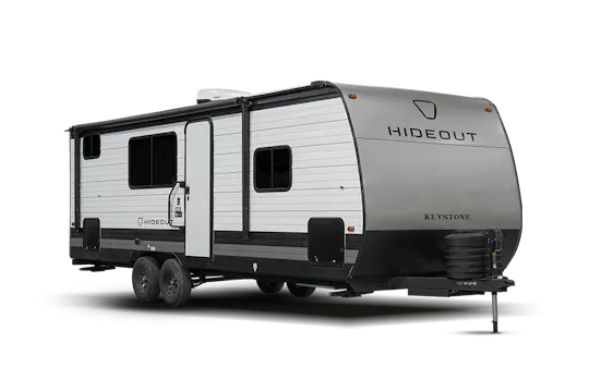 Hideout Comfort Travel Trailers - Model 24RBS Floorplan - Keystone RV