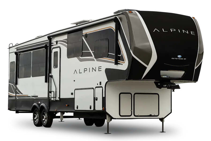 Alpine Luxury Fifth Wheels - Model 3303CK Floorplan - Keystone RV