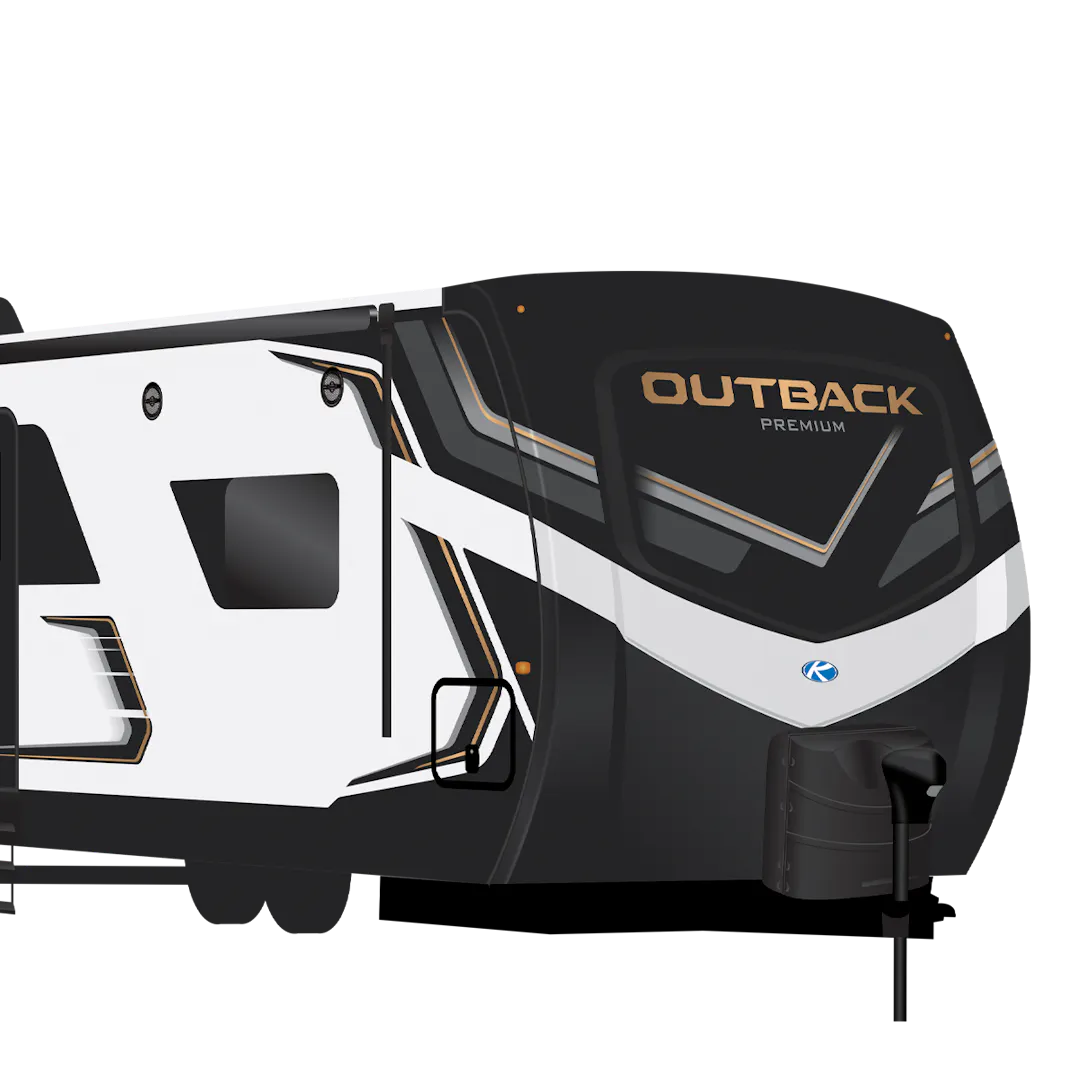 Outback Luxury Travelers with Fifth Wheel Floorplans + Features ...