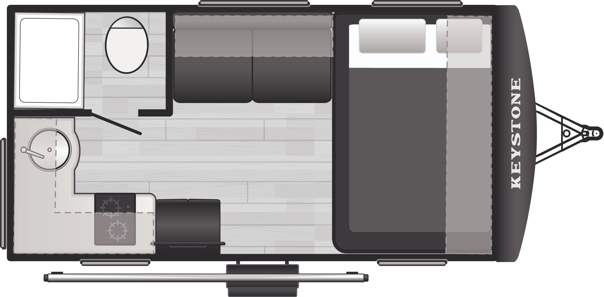 Plan de plancher Keystone Reign 13RK 2027