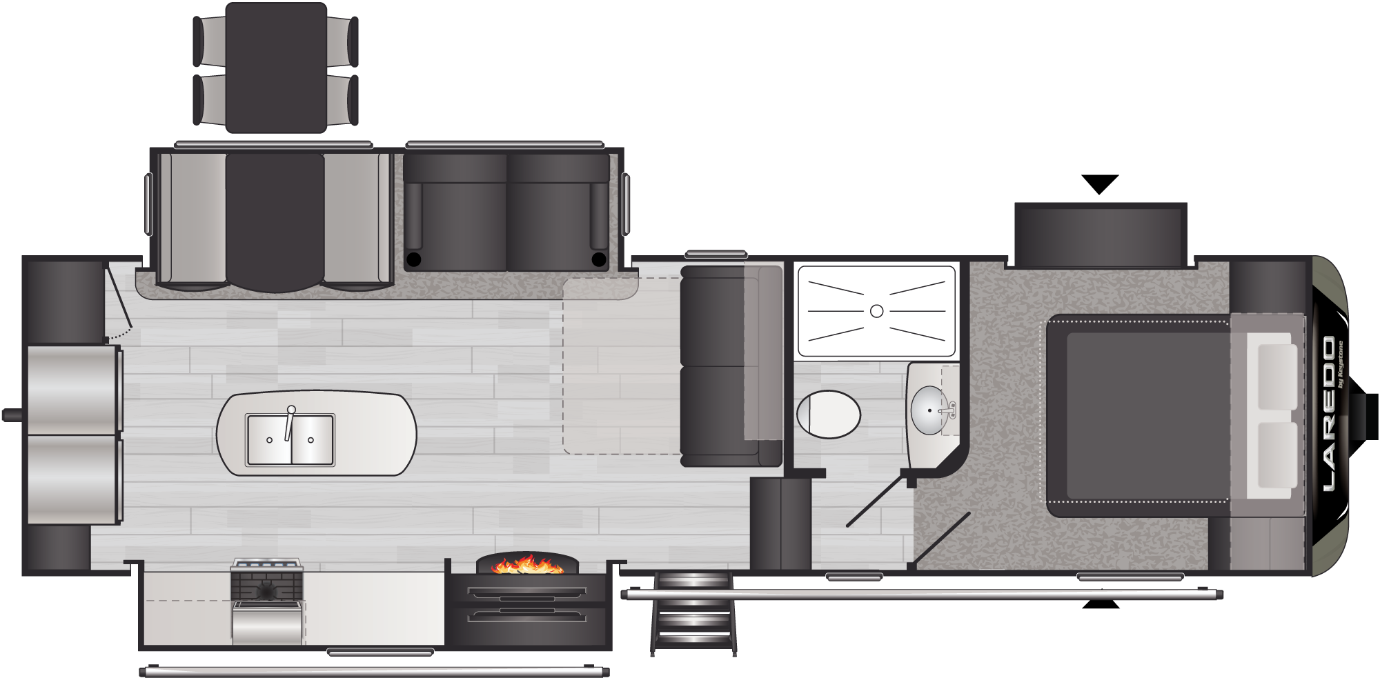 Laredo Super Lite 291SMK floorplan