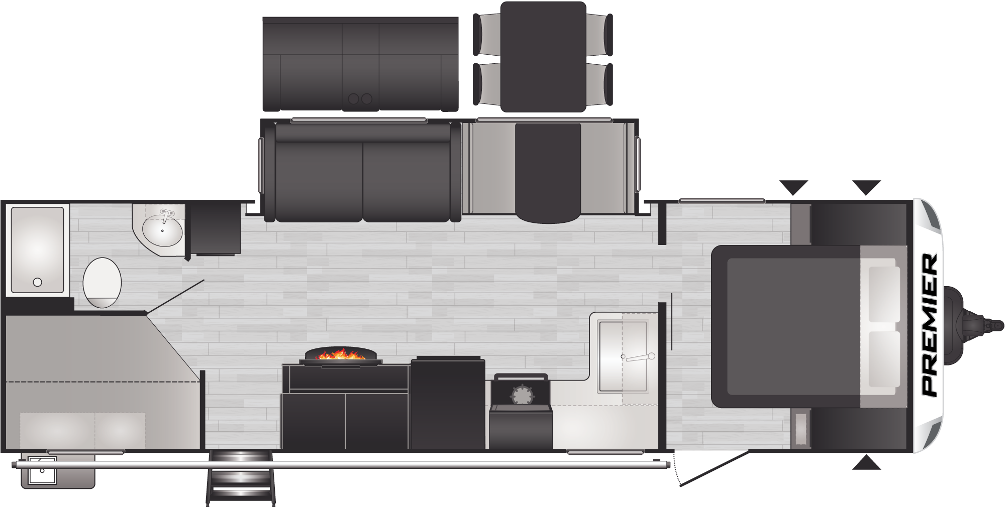 Premier 29BHPR floorplan