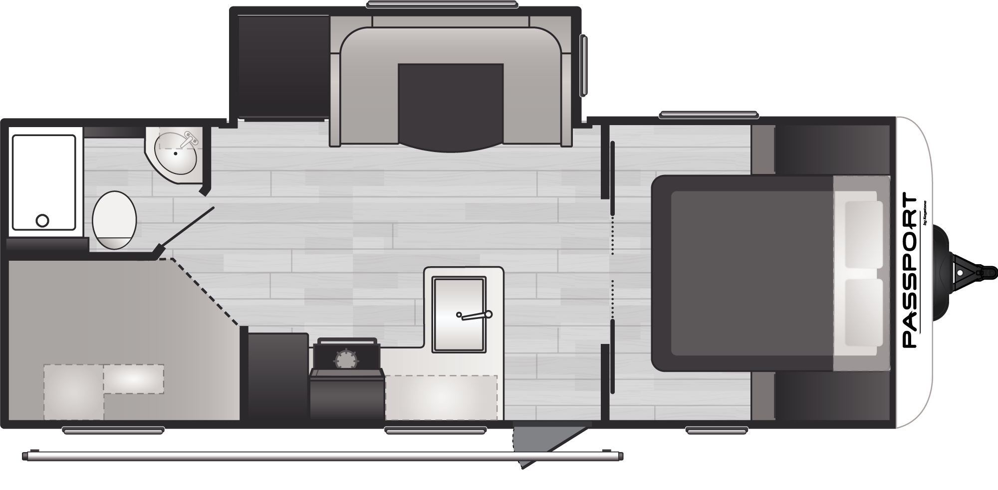 Passport Super Light 229BHWE floorplan