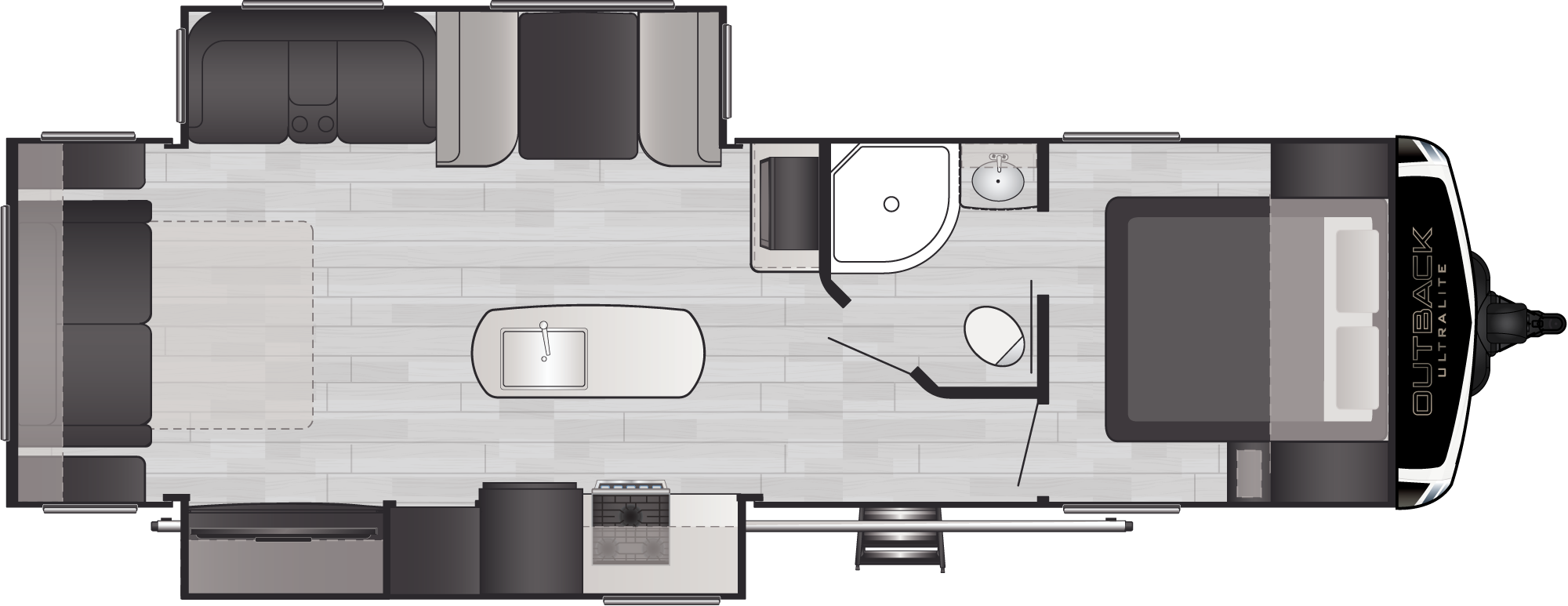 Outback Ultra Lite 292URL floorplan