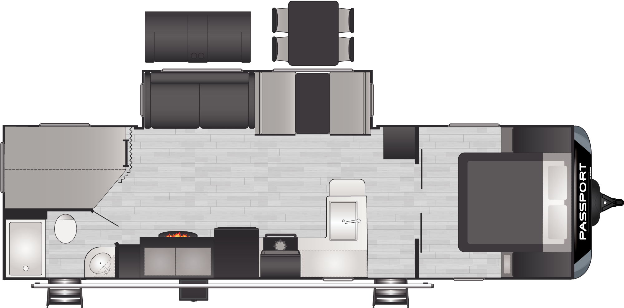 Passport Gt 2900BH floorplan
